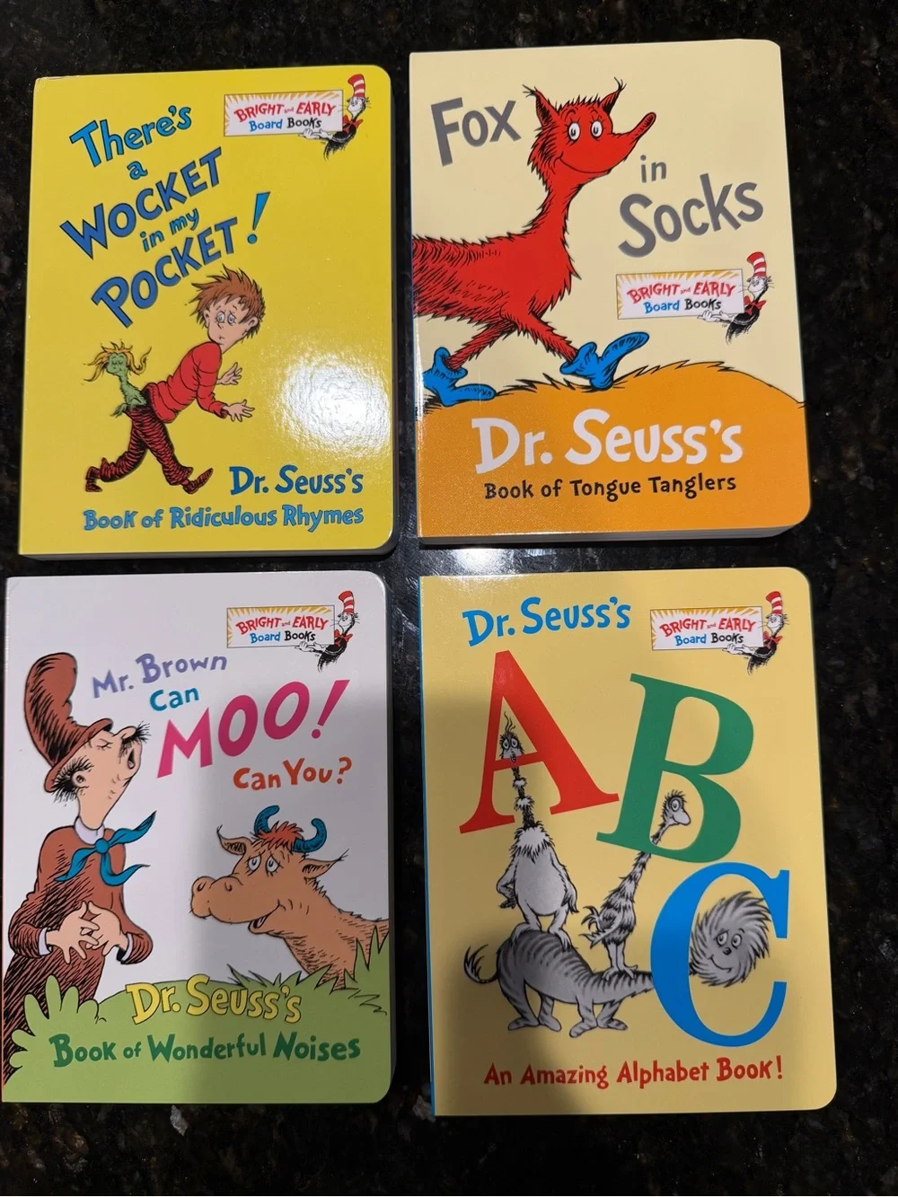 The Little Green Box of Bright & Early Board Books by Dr. Seuss
